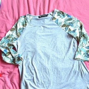 Soft cotton tee by Allegra K